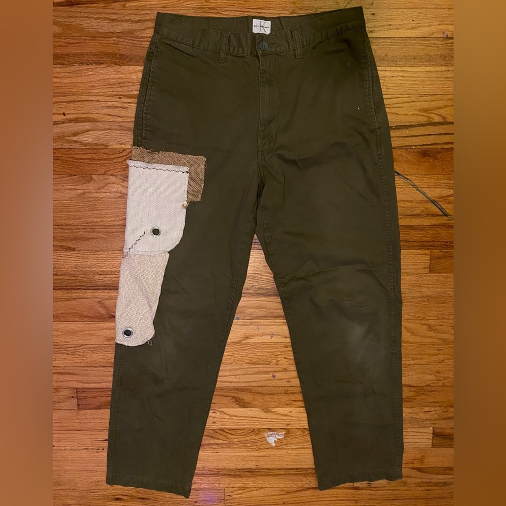 Custom Calvin Klein cargo pants